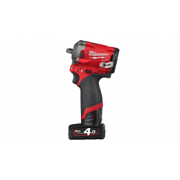 Milwaukee M12 FIW38-422X Boulonneuse à choc 3/8" 12V FUEL 1x4.0Ah et 1x2.0Ah + HD-BOX (4933464613)