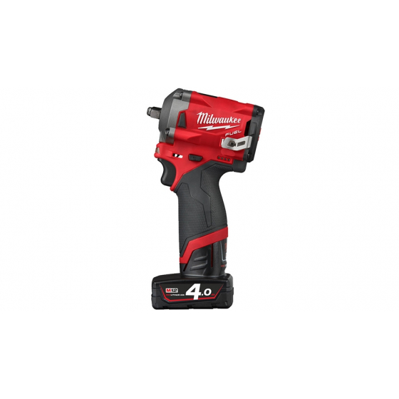 Milwaukee M12 FIW38-422X Boulonneuse à choc 3/8" 12V FUEL 1x4.0Ah et 1x2.0Ah + HD-BOX (4933464613)