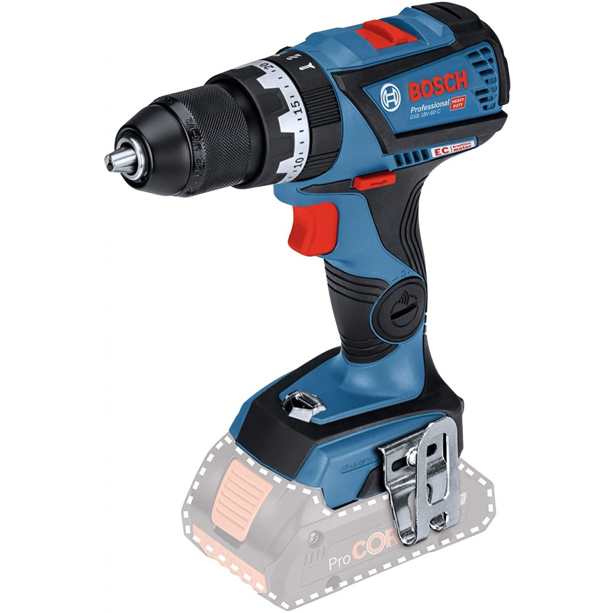 Bosch Gsb 18v 60 C Professional Perceuses Visseuses à Percussion Sans