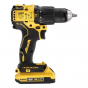 DeWalt DCD709D2T-QW Perceuse, Visseuse à percussion 18V XRP 2x2.0Ah