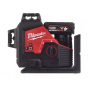 Milwaukee M12 3PL-401C Laser Vert 3 Lignes 360° 1x4.0Ah (4933478102)