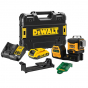 DeWALT Laser multilignes vert 3x360 XR 12V et 18V 1x2.0Ah DCE089D1G18-QW