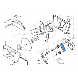 Mafell Courroie pour scie à métaux ERIKA70E, ERIKA85E, ERIKA85C  (077002)