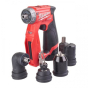 Milwaukee M12 FDDXKIT-202X Perceuse, Visseuse 12V 2x2.0Ah Fuel à mandrin amovible et Coffret HD-BOX (4933464979)