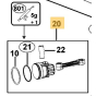 Dewalt Kit piston pour marteau de démolition D25960 & D25961 (N164668)