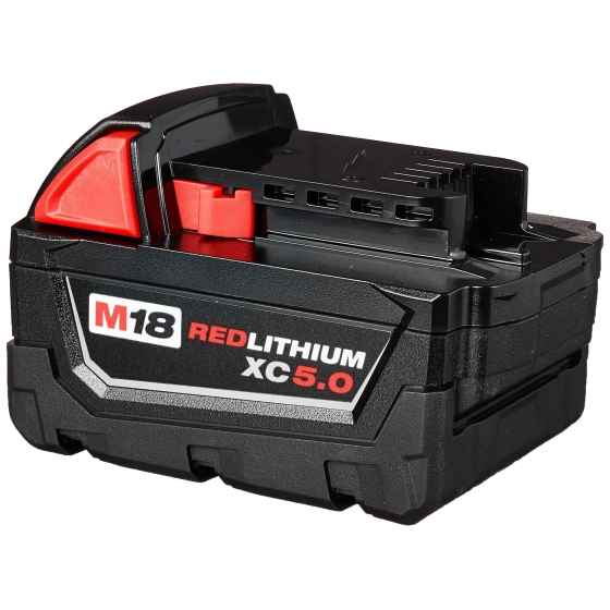 Milwaukee M18b5 Batterie 18v 50ah Red Lithium Ion 3293