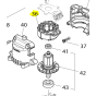 Makita Inducteur pour outis sans fil DUH501, DUH601, DUH751, DUN500W, DUN600L (629352-6)