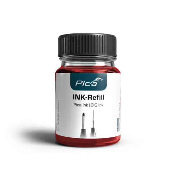 Pica Encre de recharge rouge pour Pica Ink & BIG Ink 55840