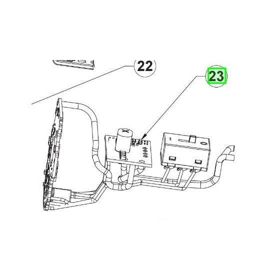 Ryobi Interrupteur pour meuleuse R18AG-7 (5131041192)