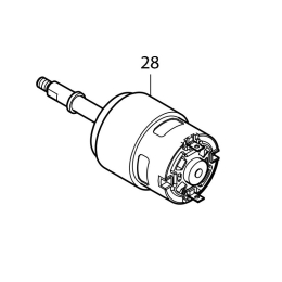 Makita Moteur 18V pour vibreur à béton BVR450, DVR350, DVR450, DVR850 (629497-0)