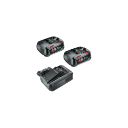 Bosch Starter set Batterie PBA 18V 2x2.5Ah avec chargeur AL 18V-44 (1600A031T5)