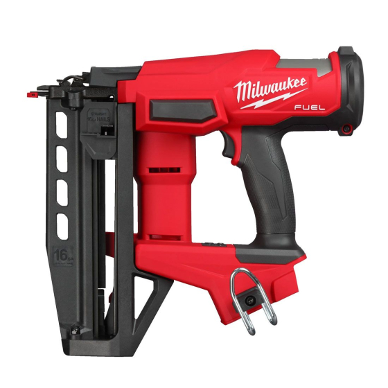 Milwaukee M18 FN16GS-0X Cloueur de finition droit calibre 16 25-64mm (4933493353)