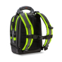 Veto Pro Pac Sac à dos à outils Veto Tech Pac MC Jaune Haute Visibilité (AX3615)