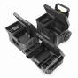 Toughbuilt Set Trolley roulant avec 2 coffrets StackTech TB-B1S3-B-70R