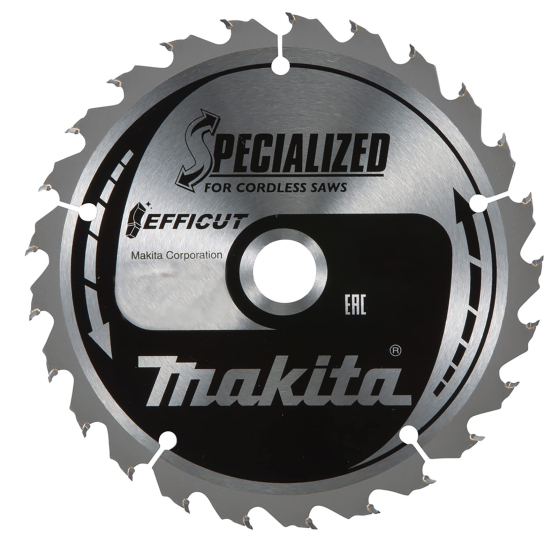 Makita E-07705 Lame Efficut pour scie circulaire ø260 x 30 x 24Dts pour le bois