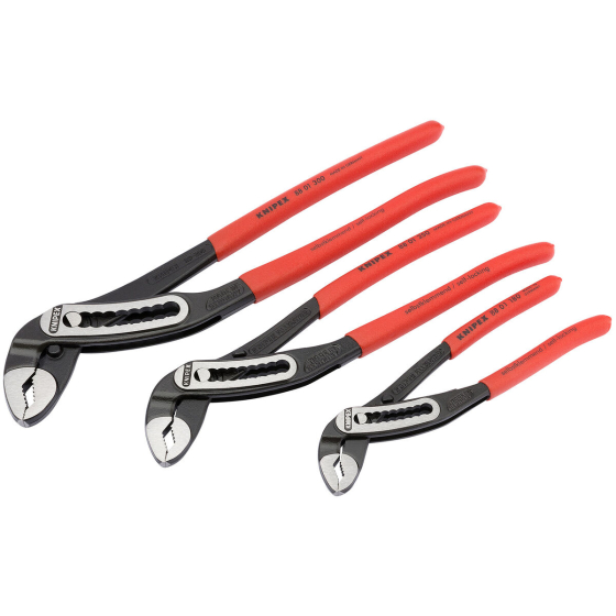 Knipex Jeu de 3 Pinces multiprises 180 à 300mm Alligator (00 20 09 V03)