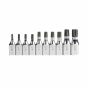 Milwaukee Set de 10 douilles Torx pour cliquet 3/8" (4932480564)