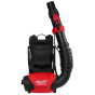 Milwaukee M18 F2BPB-124 Souffleur dorsal à double batterie Brushless 18V Fuel 4x12Ah (4933493213)