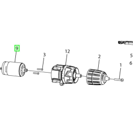 Ryobi Ensemble transmission pour perceuse 12V R12SD