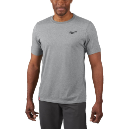 Milwaukee T-Shirt de travail léger à manche courtes Gris (S/M/L/XL/XXL)