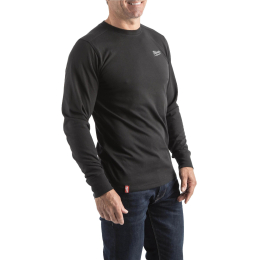 Milwaukee T-Shirt de travail léger à manche longues Noir (S/M/L/XL/XXL)