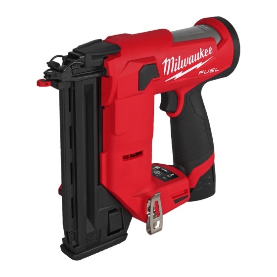 Milwaukee M12 FCN18GS-0X Cloueur de finition M12 FUEL 16 à 38mm (4933493354)