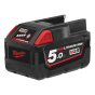 Milwaukee M28B5 Batterie 28V 5.0Ah Red Lithium-Ion (4932430484)﻿