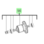 Milwaukee Induit pour perceuse M18BLDD2 & M18BLPD2 (4931466291)