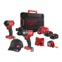 Milwaukee M18 FPP2A3B-502X Pack de 2 machines 18V Brushless M18FPD3 & M18FID3 (4933464522)