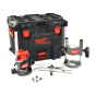 Milwaukee M18 FR12KIT-0P Défonceuse ø12mm 18V Fuel avec coffret Packout (4933493305)