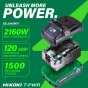 HiKOKI BSL3640MVT Batterie 36V 8.0Ah à glissière Li-ion Multi-Volt T-PWR