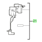 AEG Interrupteur pour perceuse BSB18C2XLI, BS18C2LI (4931465186)