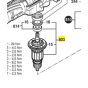 Bosch Induit pour perforateur GBH12-52DV & GBH12-52D (1607000C3Y)