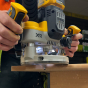 Dewalt DCW620H2-QW Affleureuse, Défonceuse XR 18V Brushless 2x5.0Ah Powerstack