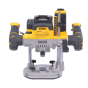 Dewalt DCW620H2-QW Affleureuse, Défonceuse XR 18V Brushless 2x5.0Ah Powerstack