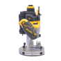 Dewalt DCW620H2-QW Affleureuse, Défonceuse XR 18V Brushless 2x5.0Ah Powerstack