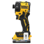 DeWalt DCF870E2T-QW Visseuse à chocs 3 Vitesses 18V 56Nm XR 2x1.7Ah POWERSTACK avec Coffret T-STAK