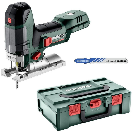 Metabo ST 18 LT 130 BL Scie sauteuse sans fil 18V avec coffret metaBOX 145 L (601054840)