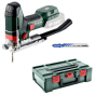 Metabo ST 18 L 90 Scie sauteuse sans fil 18V avec coffret metaBOX 145 L (601047840)