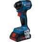 Bosch GDR 18V-220 C Professional Visseuse à choc sans fil 18V 220Nm 2x5Ah (06019L6003)