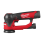 Milwaukee M12 FSDR75-202B Ponceuse orbitale excentrique 12V ø75mm 2x2Ah (4933498233)