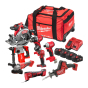 Milwaukee M18 FPP8D-504B Pack de 8 machines 18V Brushless FUEL (4933498562)