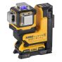 DeWalt DCLE34035D1-QW Laser multilignes vert 3x360 XR 18V 1x2.0Ah Li-ion Télécommandé