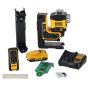 DeWalt DCLE34035D1-QW Laser multilignes vert 3x360 XR 18V 1x2.0Ah Li-ion Télécommandé