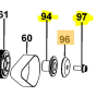 Dewalt Lot de pièces pour scie DCS777, DW770, DW771, DW777 (N292720)