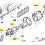 DeWalt Moteur pour raboteuse, dégauchisseuse DW733 Type 11