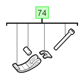 Milwaukee Levier pour ponceuse à bande M12 FBFL10 & M12 FBFL13 (4931494867)