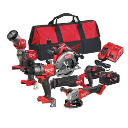 Milwaukee M18 FPP6F3-502B Pack de 6 machines 18V Brushless FUEL (4933480875)