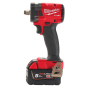 Milwaukee M18 FIW2F12-502X Boulonneuse à choc 339Nm  1/2  Compacte18V Fuel 2x5.0Ah (4933478444)