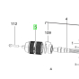 AEG Mandrin à serrage rapide 1/2" x 20 UNF pour perceuse à percussion (4931436632)